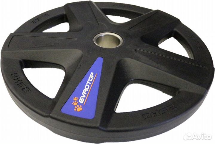 Диск олимпийский, блин для штанги, диаметр 50мм