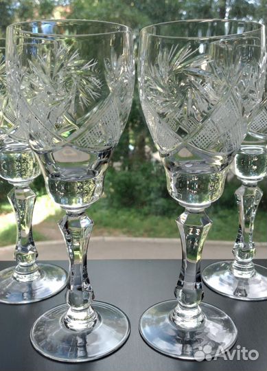 Хрустальные бокалы(фужеры) 18,5 см