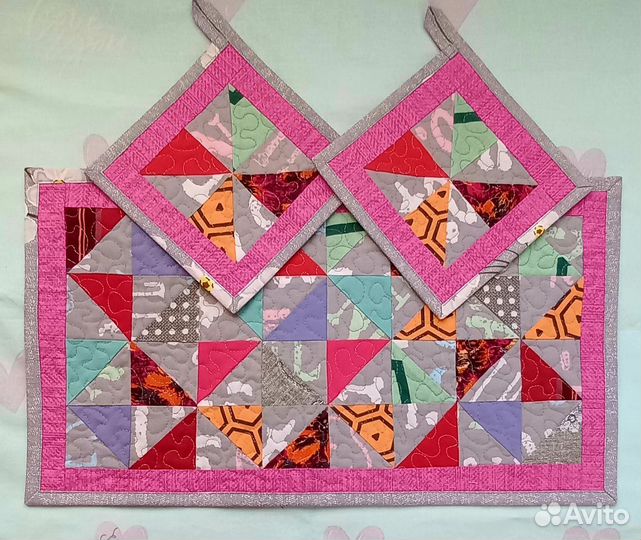 Коврик и прихватки для кухни