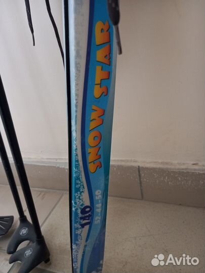 Лыжи беговые детские 140