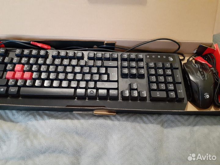 Клавиатура + мышь, с подсветкой