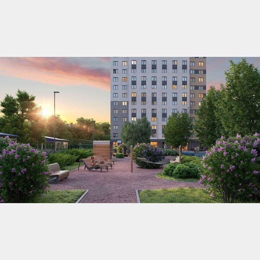 2-к. квартира, 53,8 м², 16/24 эт.