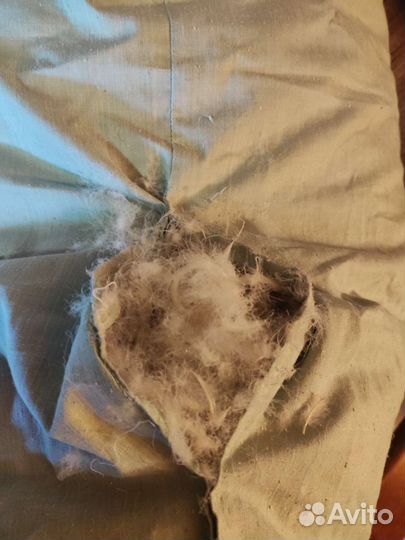 Подушка пуховая новая