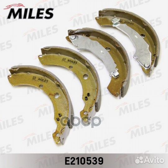 Колодки тормозные барабанные, комплект E210539