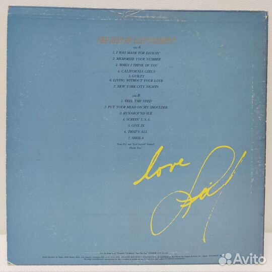 Leif Garrett - The Best Of LP