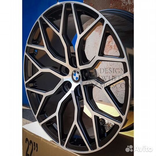 Кованые диски R22 на BMW X5 X6 X7 в наличии