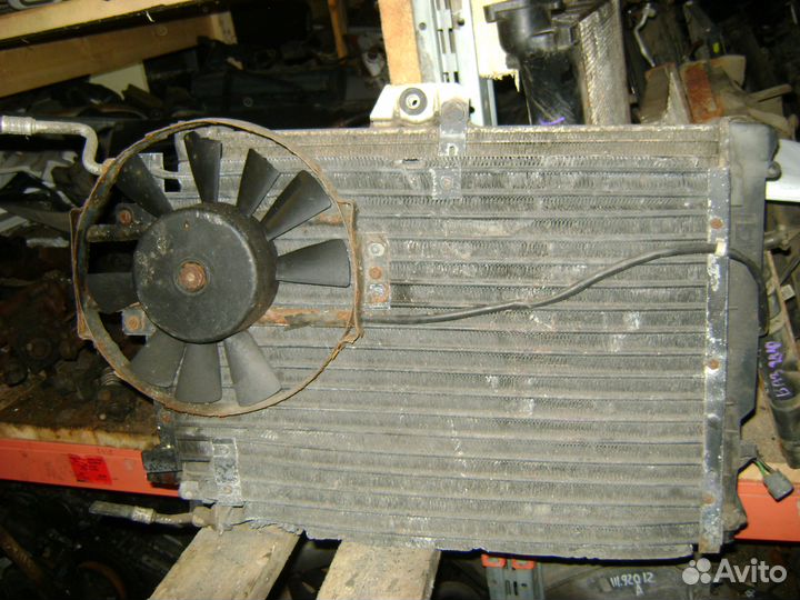 Радиатор кондиционера saab 9000 сааб 9000