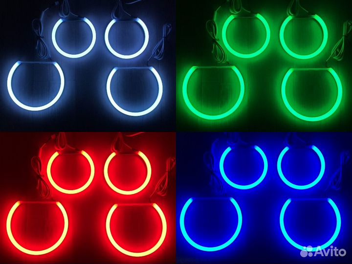 Ангельские глазки Cotton RGB BMW E92