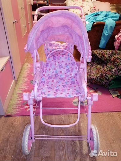 Большая коляска для кукол