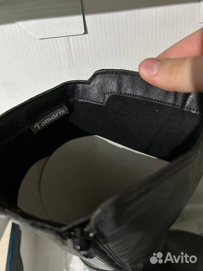 Сапоги женские натуральная кожа новые