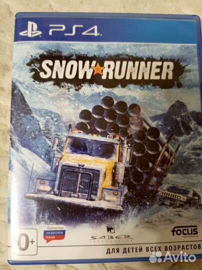 Snowrunner Игра для приставок ps4 ps5