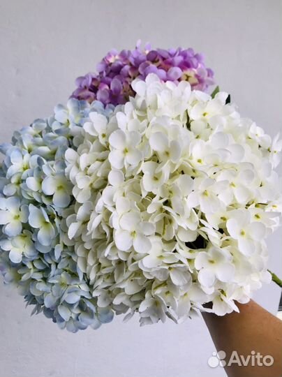 Гортензия искусственная декор интерьера фотозоны