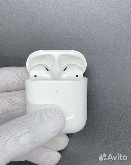 Беспроводные наушники AirPods 2 Lux