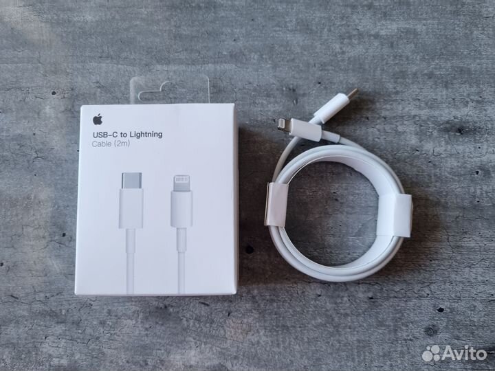 Кабель Apple lightning usb c 2 метра