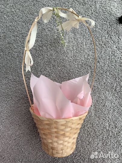 Корзина плетеная