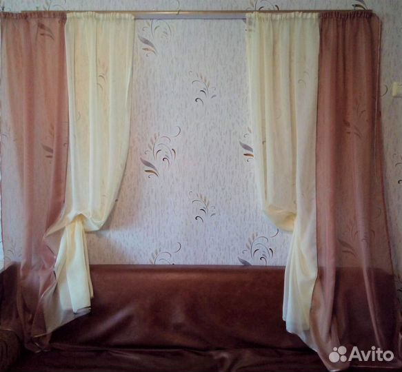 Новые шторы короткие на окна