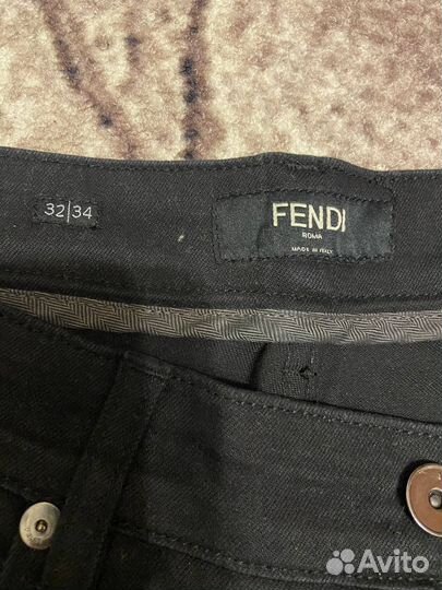 Джинсы fendi оригинал