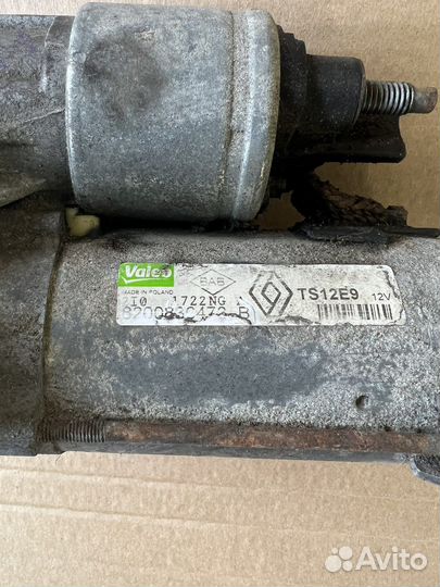 Стартер Renault Megane 3 1.5DCI