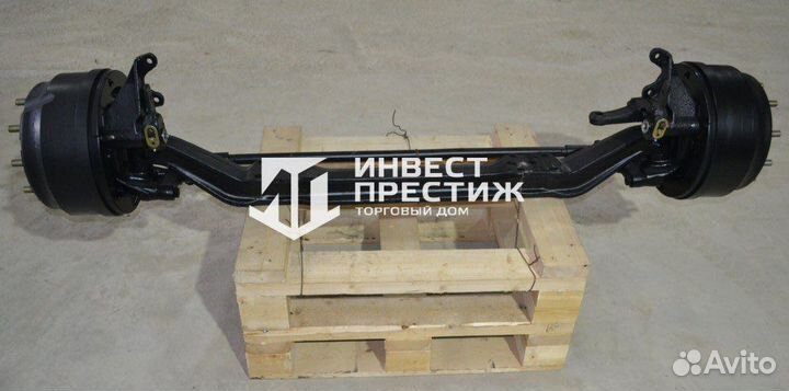 Ось передняя в сборе краз 65055-3000012