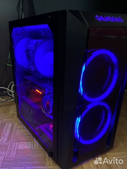 Игровой пк Ryzen 5 3600 GTX1080 ssd 512 озу 16gb