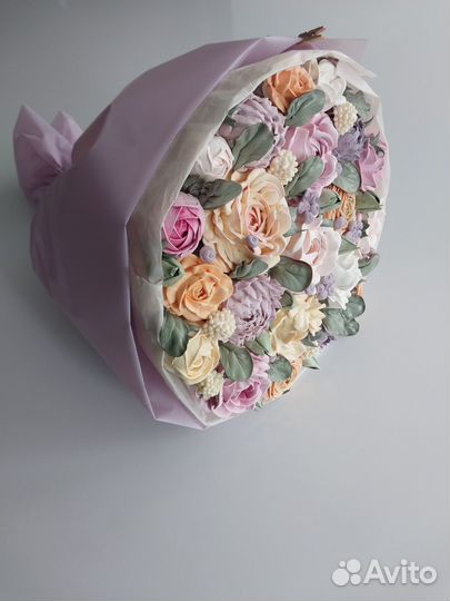 Сладкий букет из зефира