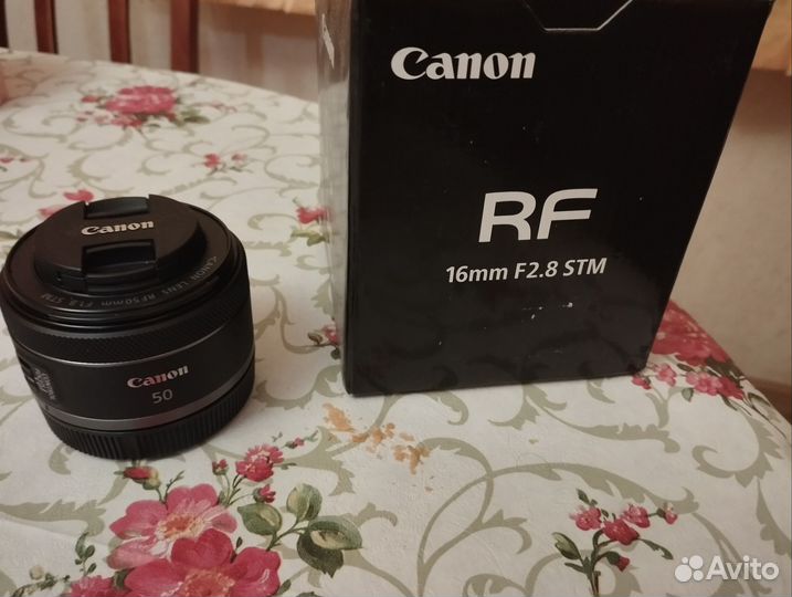 Объектив canon 50mm 1 8 RF