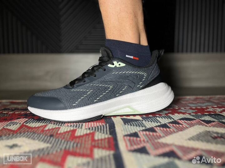 Кроссовки Оригинал Anta Tron 4.0 Black/Grey