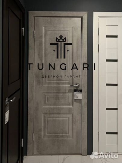 Межкомнатная дверь Марсель 69 бетон светлый