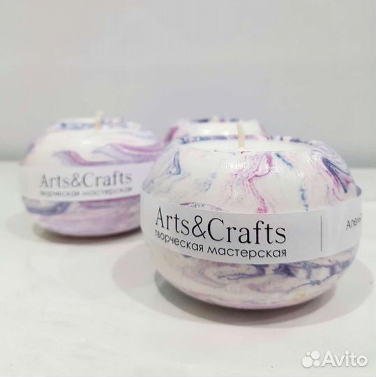 Ароматическая свеча ручной работы