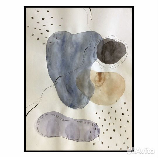 Картина в скандинавском стиле 30х40