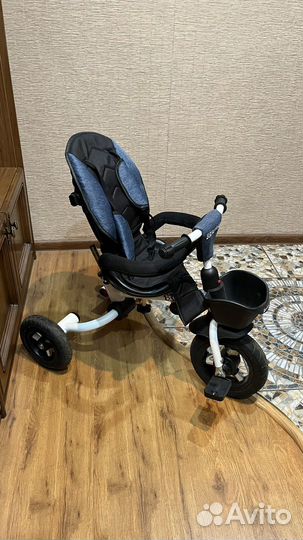 Трехколесный велосипед коляска