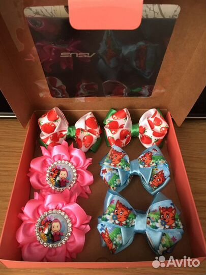 Наборчики резинок для волос подарочные