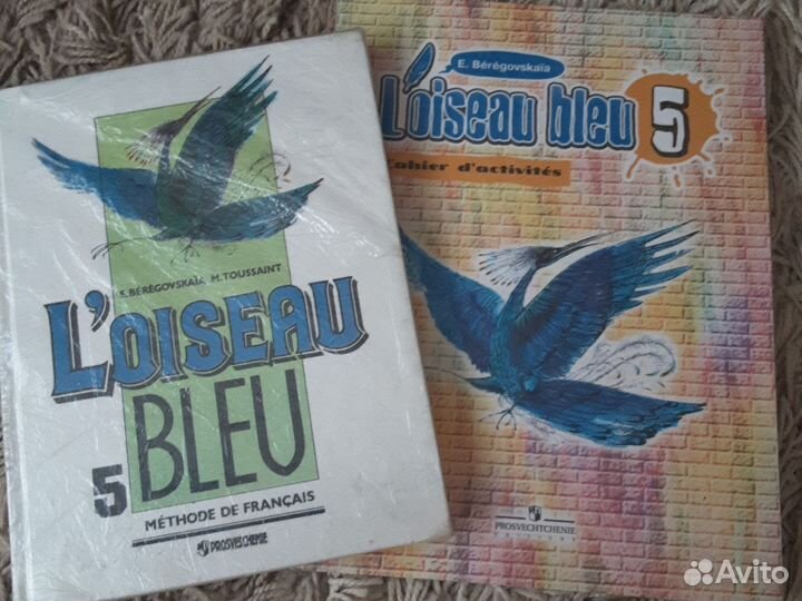 Французский язык 5класс Синяя птица Береговская