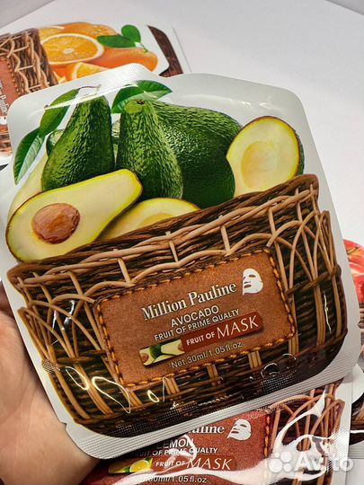 Тканевая маска для лица Million Pauline