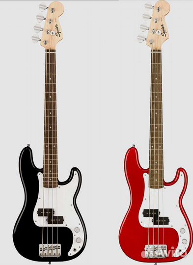 Fender Squier Mini Precision Bass Бас гитара