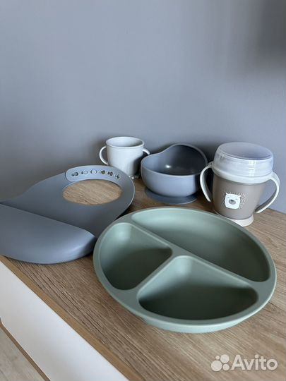 Силиконовая посуда Поильник lovi