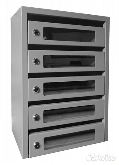 Почтовые ящики с прозрачным стеклом (новые)