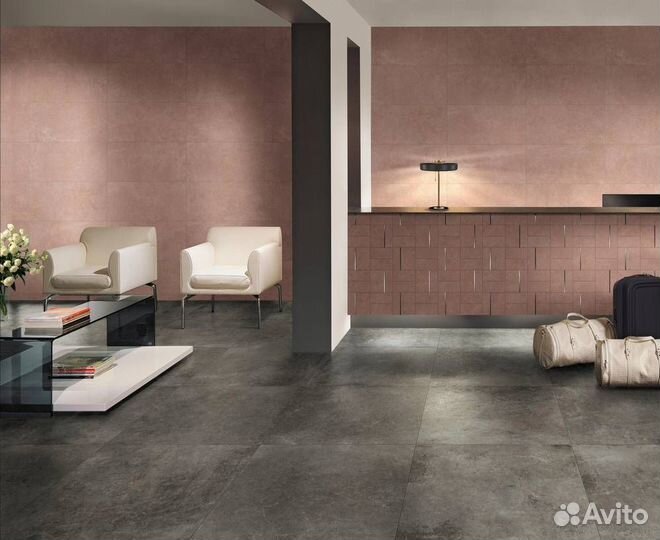 Плитка atlas C. Russia drift Grey Rett 60x60