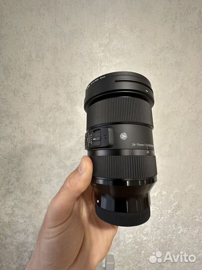 Обьектив Sigma 24-70 2.8 art sony e