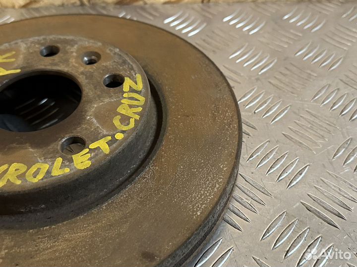 Диск тормозной передний Chevrolet Cruze J300