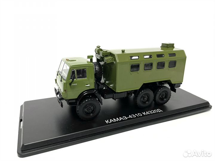 Модель автомобиля камаз 4310 1/43 SSM