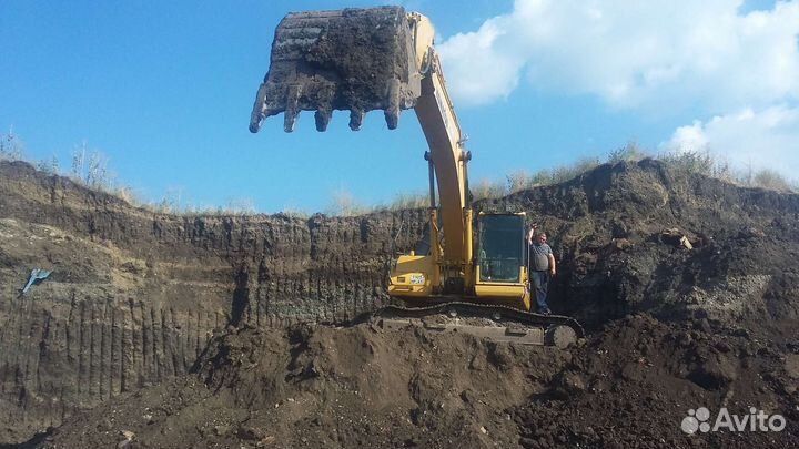 Чернозём, глина, грунт,земля, песок, гпс