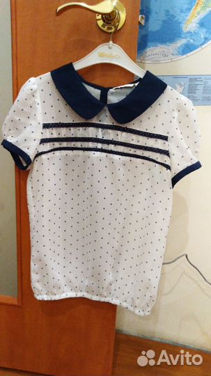 Блузка школьная для девочки