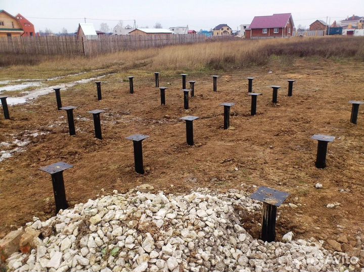 Винтовые сваи под ключ