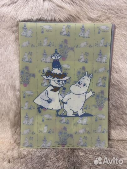 Папки/файлы Moomin/Муми-Тролли A4 и А5