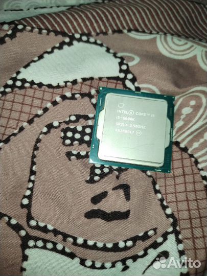 Процессор Intel core i5 6600K + материнская плата