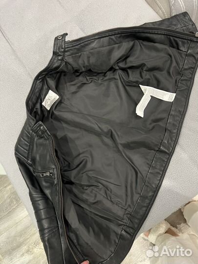 Кожаная куртка для мальчика 122