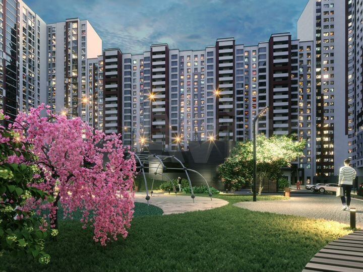 3-к. квартира, 59,7 м², 4/27 эт.