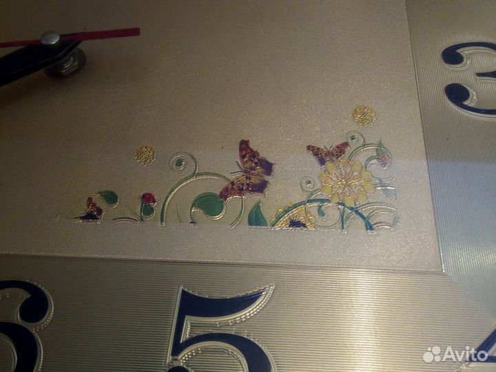 Декоративное панно часы Quartz 2000года