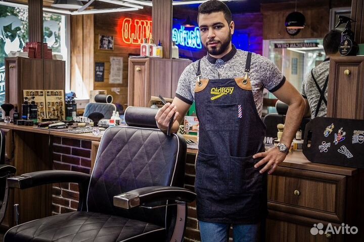 Фартук для барбера oldboy